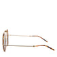 Gold Havana Frame DG Fatto A Mano Eyewea Sunglasses