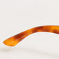 DG6089 Havana Full Rim Round Lenses Foldable Sunglasses