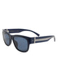 Blue Acetate Frame Polarized Lenses Sunglasses