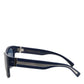 Blue Acetate Frame Polarized Lenses Sunglasses