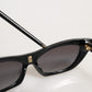 Black Re-Edition DNA Cat-Eye Frame Sunglasses