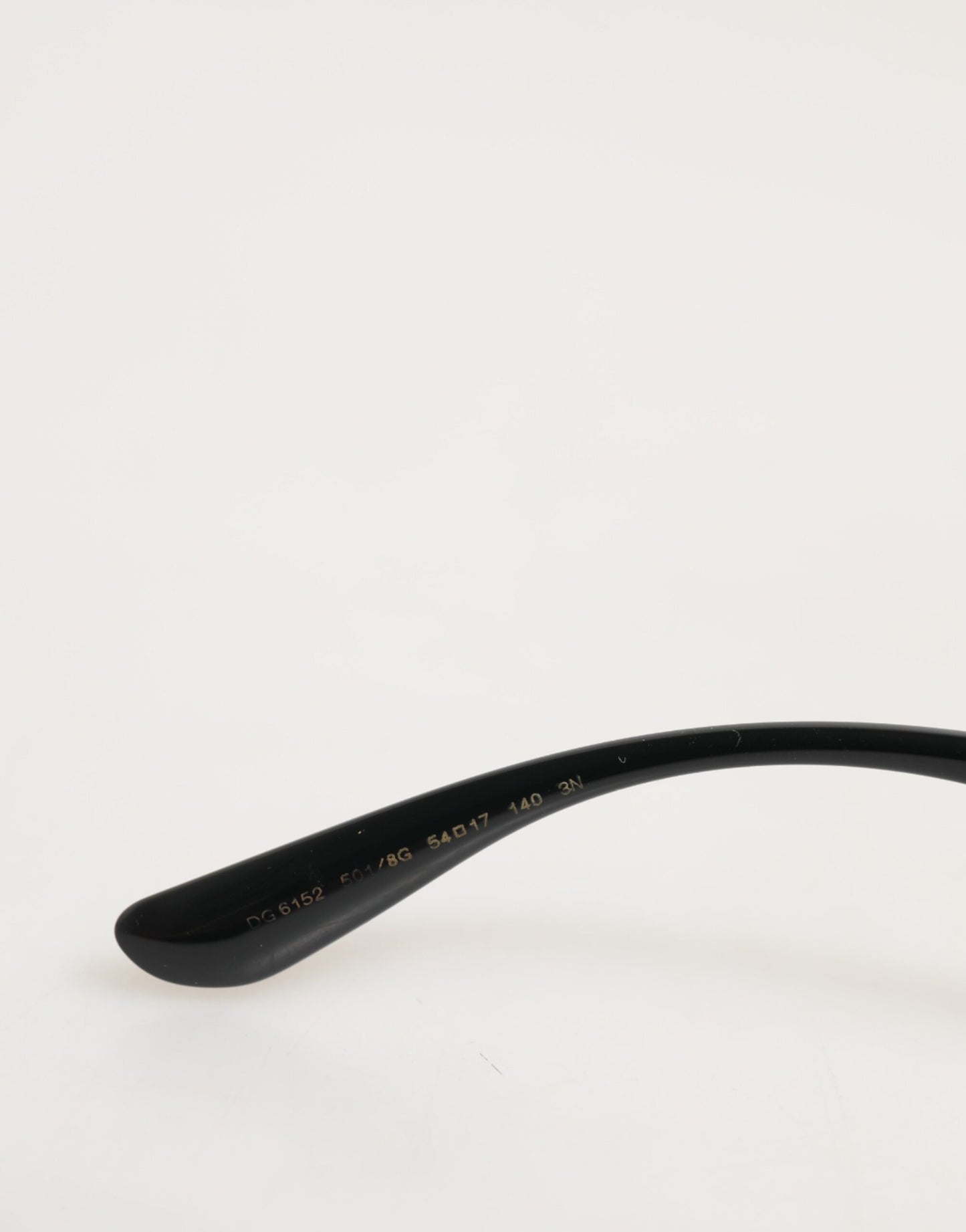 DG6152 Black Sacred HeartDevotion Square Frame Sunglasses