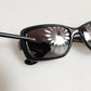DG6152 Black Sacred HeartDevotion Square Frame Sunglasses