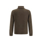 Green Alpaca Vicugna Pacos Turtleneck