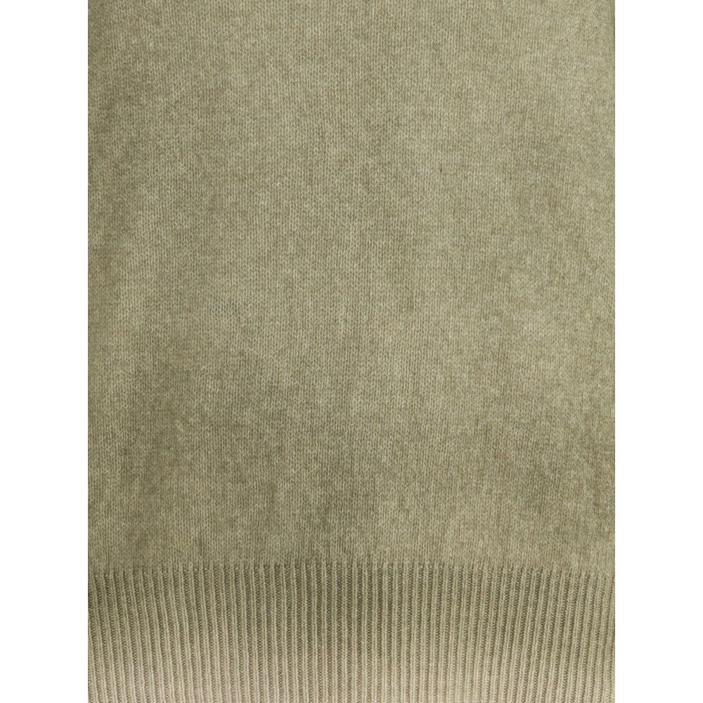 Green Cashmere Sweatshirt