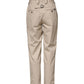 Beige Cotton Tapered Cargo Men Trouser Pants