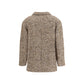 Brown Polyester Coat