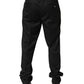 Black Wool Formal Dress Men Trouser Pants