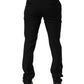 Black Wool Formal Dress Men Trouser Pants