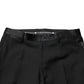 Black Wool Formal Dress Men Trouser Pants