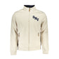 White Polyester Men's Sweatshirt