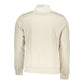 White Polyester Men's Sweatshirt