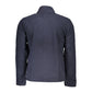 Blue Polyester Sweatshirt