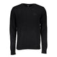 Black Viscose Men's Sweater