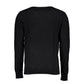 Black Viscose Men's Sweater