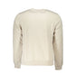 White Polyester Men's Sweatshirt