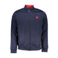 Blue Polyester Men's Sweatshirt