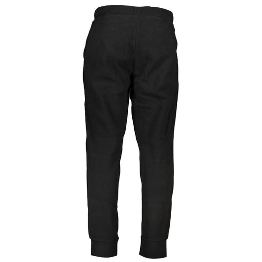 Black Polyester Men's Sweatpant