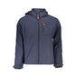 Blue Polyester Jackets & Coat