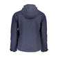 Blue Polyester Jackets & Coat