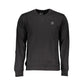 Black Cotton Men Sweatshirt