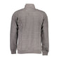 Gray Polyester Men's Sweatshirt