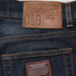 Dark Blue Cotton Skinny Men Denim Jeans