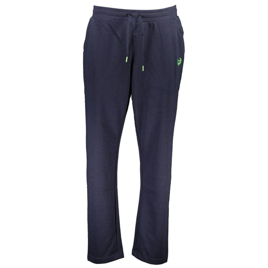 Blue Cotton Men's Sweatpant