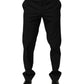 Black Striped Dress Formal Men Trouser Pants