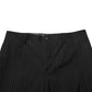 Black Striped Dress Formal Men Trouser Pants