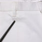 White Cotton Stretch Dress Formal Men Trouser Pants