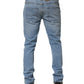 Light Blue Twister Low Waist Slim Fit Men Denim Jeans