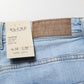 Light Blue Twister Low Waist Slim Fit Men Denim Jeans