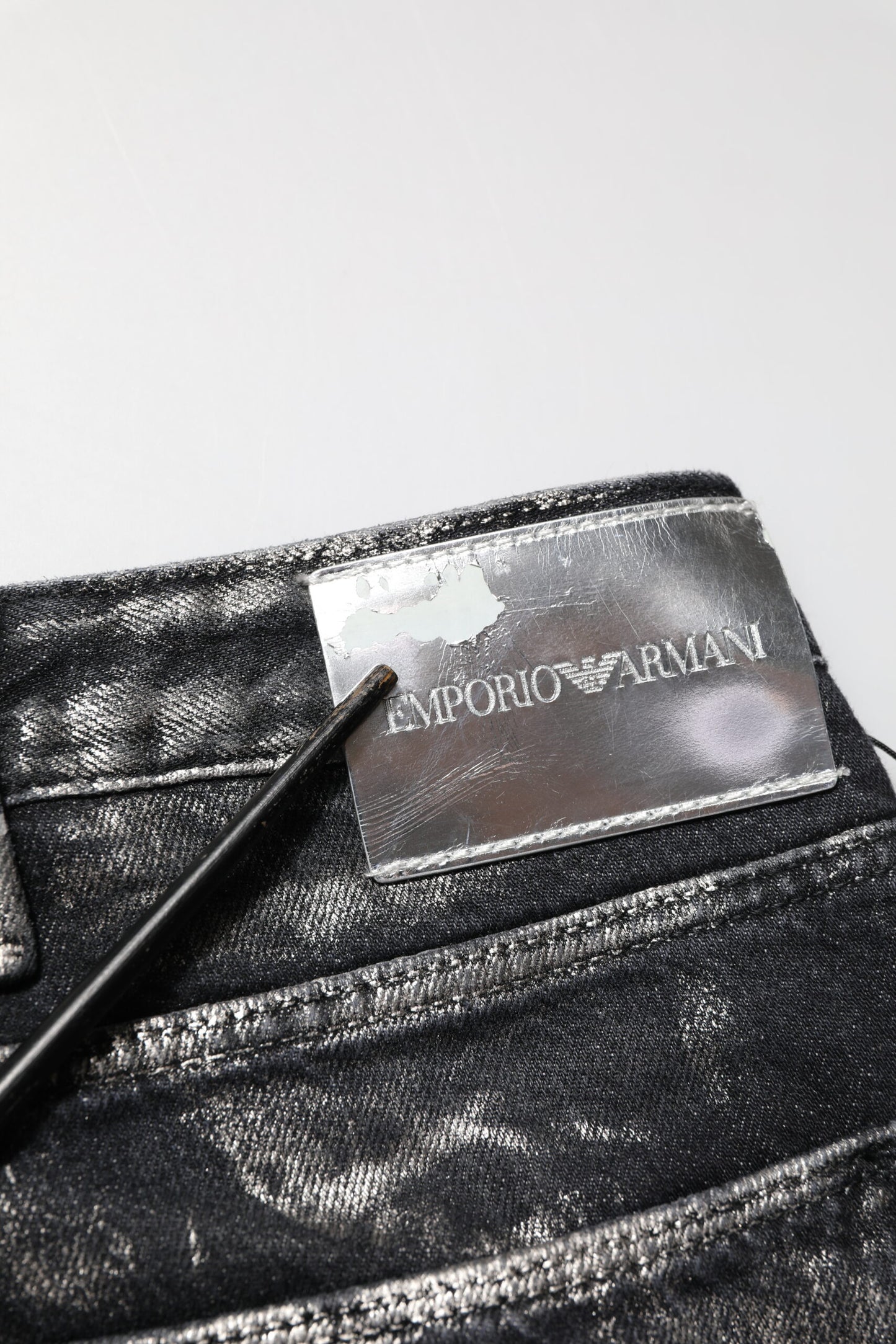 Black Washed Slim Fit Men Denim Trouser Jeans