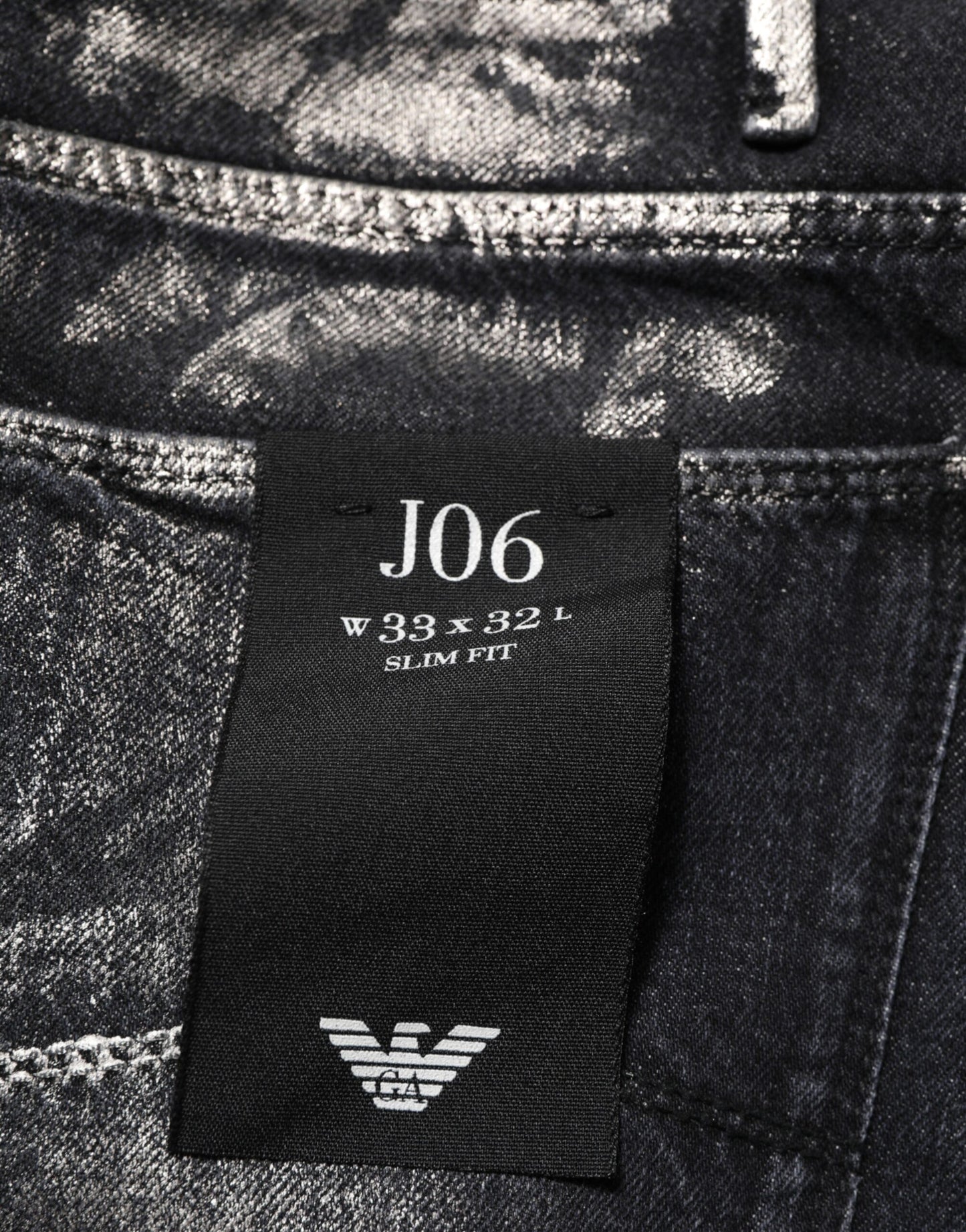 Black Washed Slim Fit Men Denim Trouser Jeans