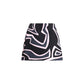 Multicolor Silk Mini Skirt