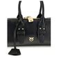 Black Calf Leather Bos Taurus Handbag