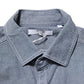Blue Denim Regular Fit Collared Long Sleeve Casual Shirt