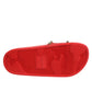 Red Sacred Heart Stud Slides Beachwear Shoes