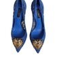 Blue Taormina Lace DEVOTION Pumps Shoes \