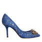 Blue Taormina Lace DEVOTION Pumps Shoes \