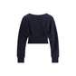 Blue Cotton Sweatshirt