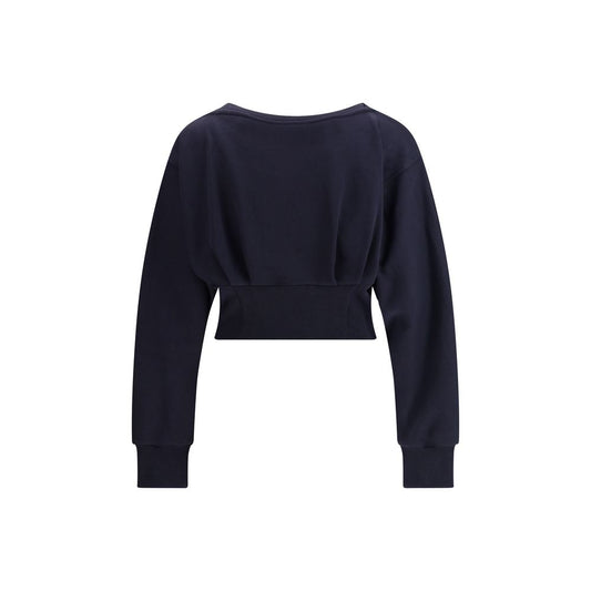 Blue Cotton Sweatshirt
