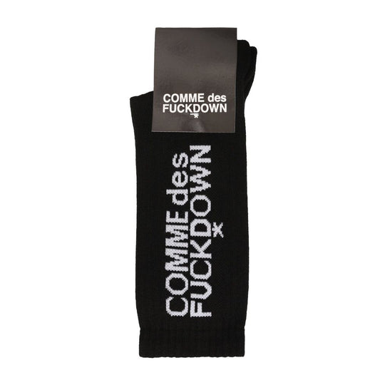 Black Cotton Sock