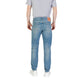 Blue Cotton Skinny Jeans