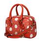 Orange Fabric Handbag