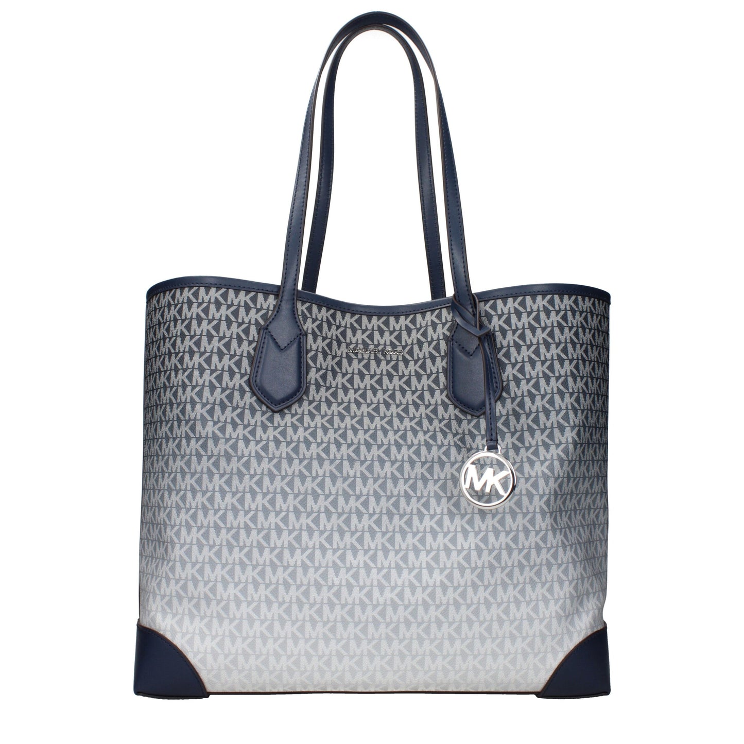Blue Fabric Shoulder Bag