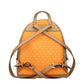 Beige Fabric Backpack