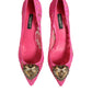 Pink Taormina Lace DEVOTION Pumps Shoes