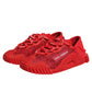 Red Logo Lace Low Top NS1 Sneakers Shoes
